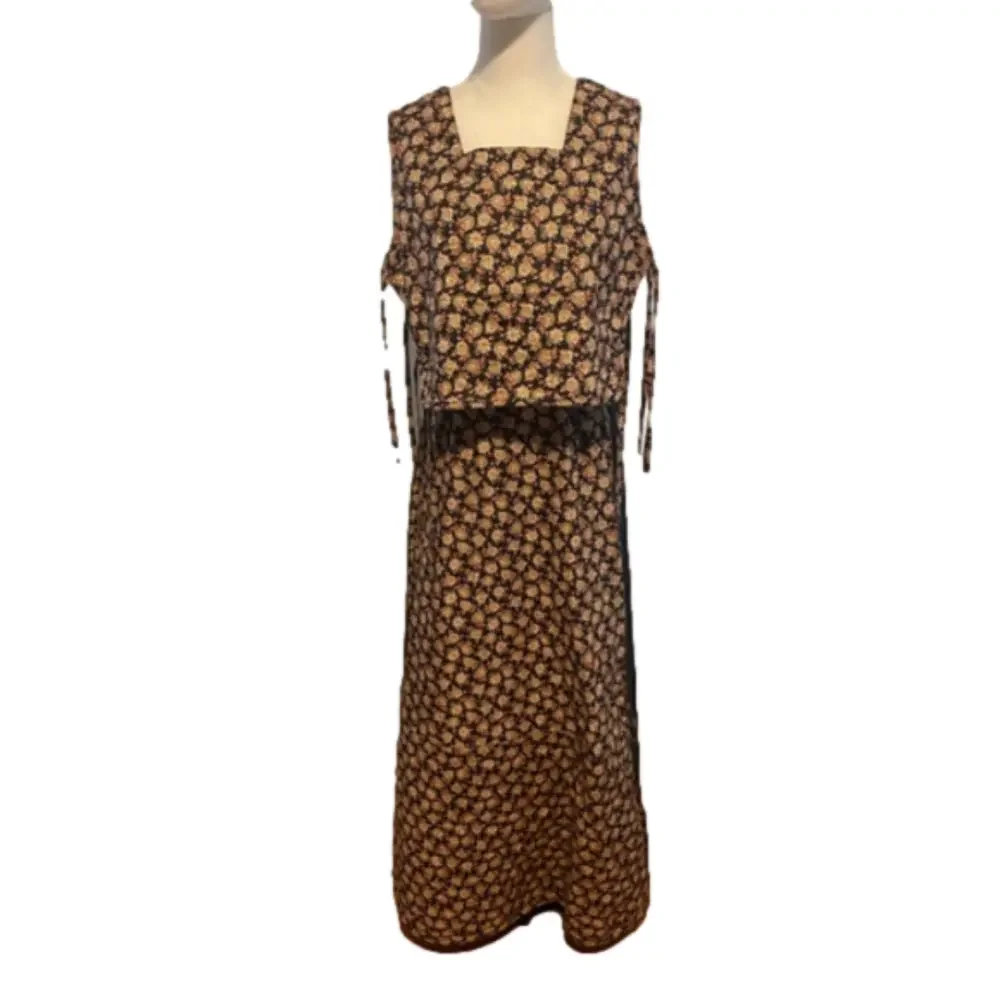60s -70s MOUNTAIN ARTISANS COTTAGECORE PATCHWORK TOP & MAXI SKIRT MCM VTG EUC S - Picture 14 of 16
